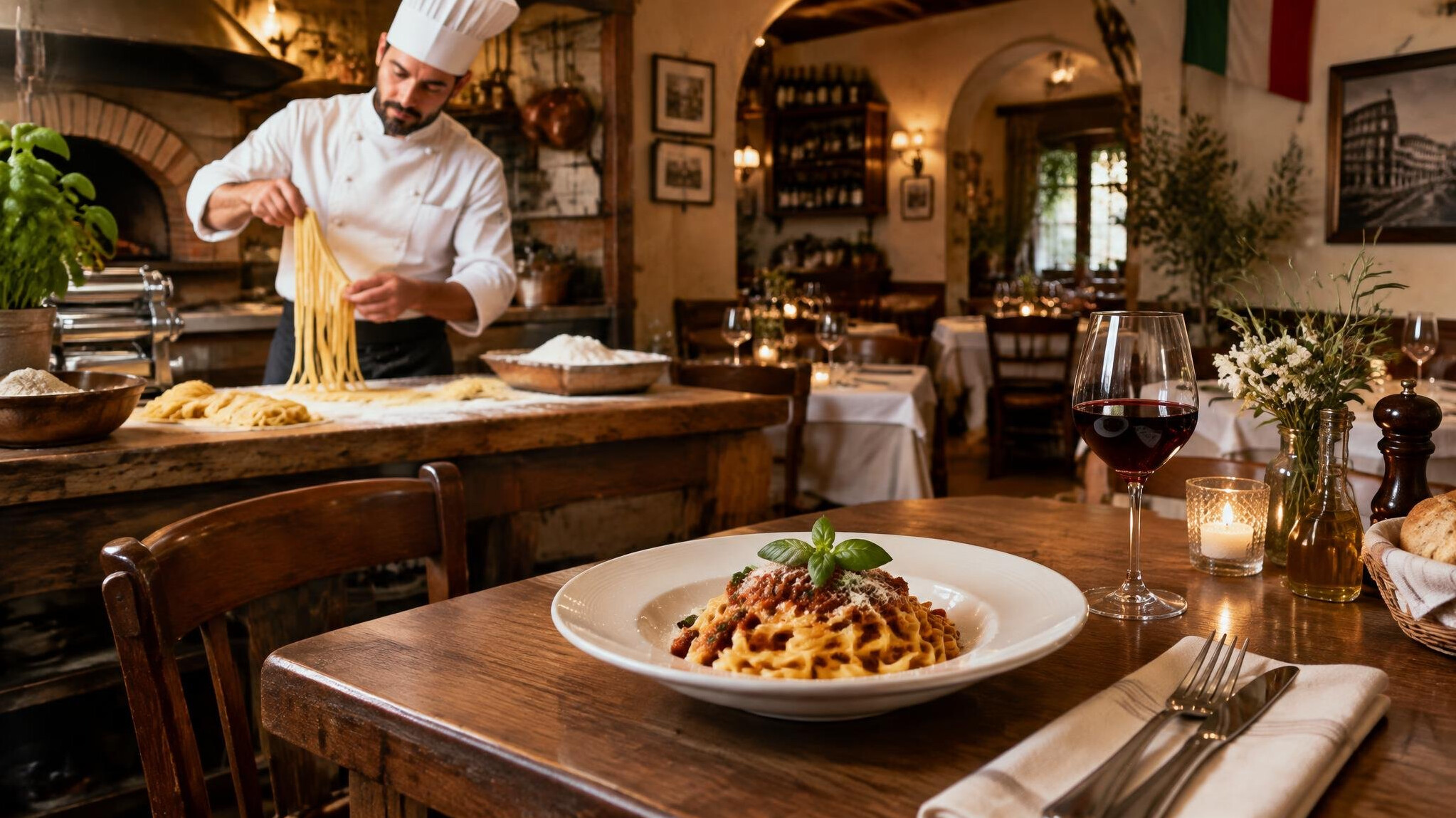 italian restaurant interior