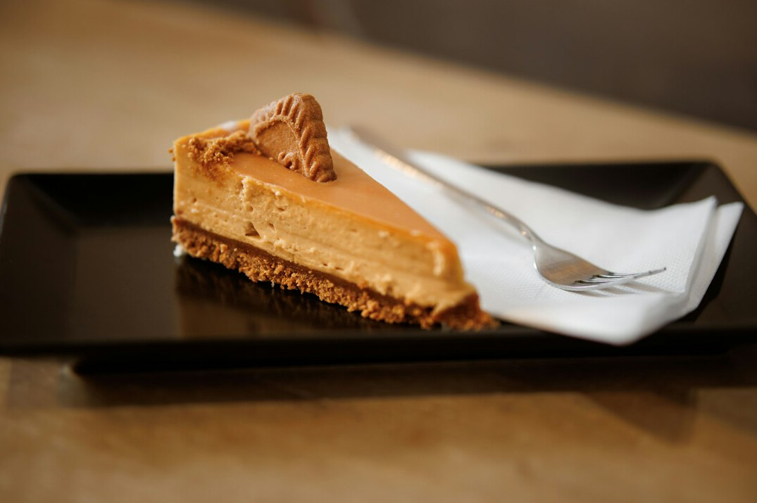 dessert cake on plate